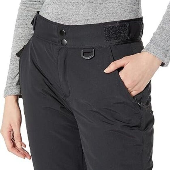 Amazon Essentials Women's Water-Resistant Full-Length Insulated Snow Pants Black - Picture 2 of 5
